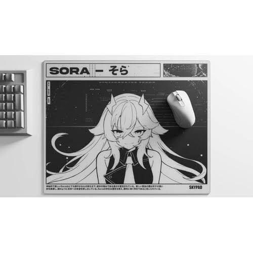 SKYPAD 3.0 XL Shiny SORA Limited Edition Gaming Glass Mouse Pad