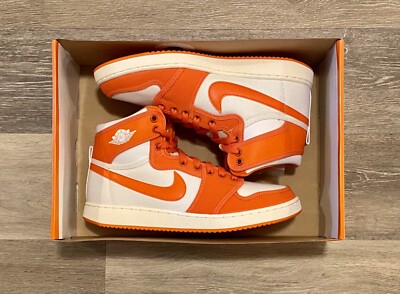Nike Air Jordan 1 KO High Top Rush Orange White DO5047-801 Men's