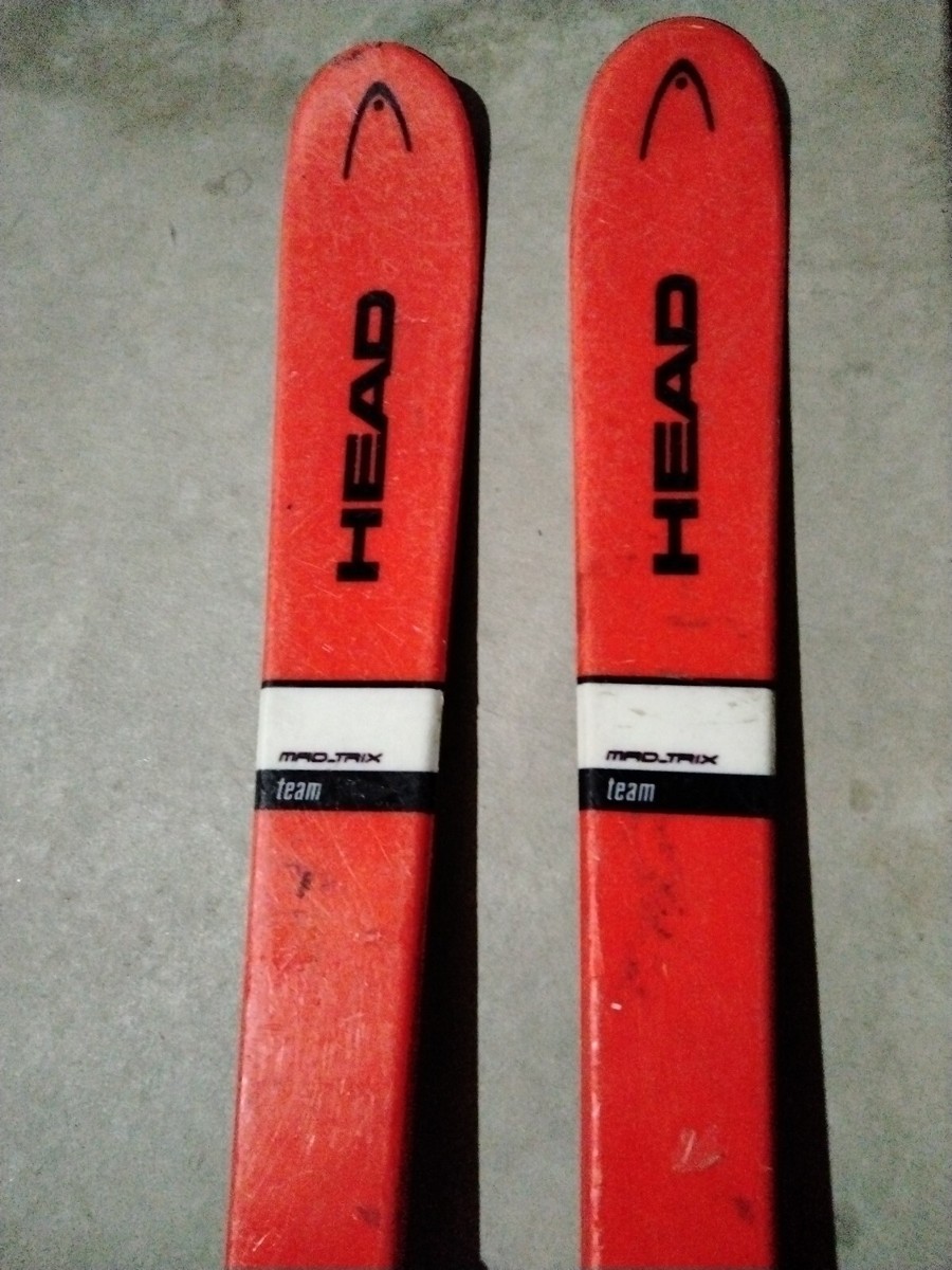 Head Mad Trix 137 cm Youth Skis with Adjustable Bindings | eBay