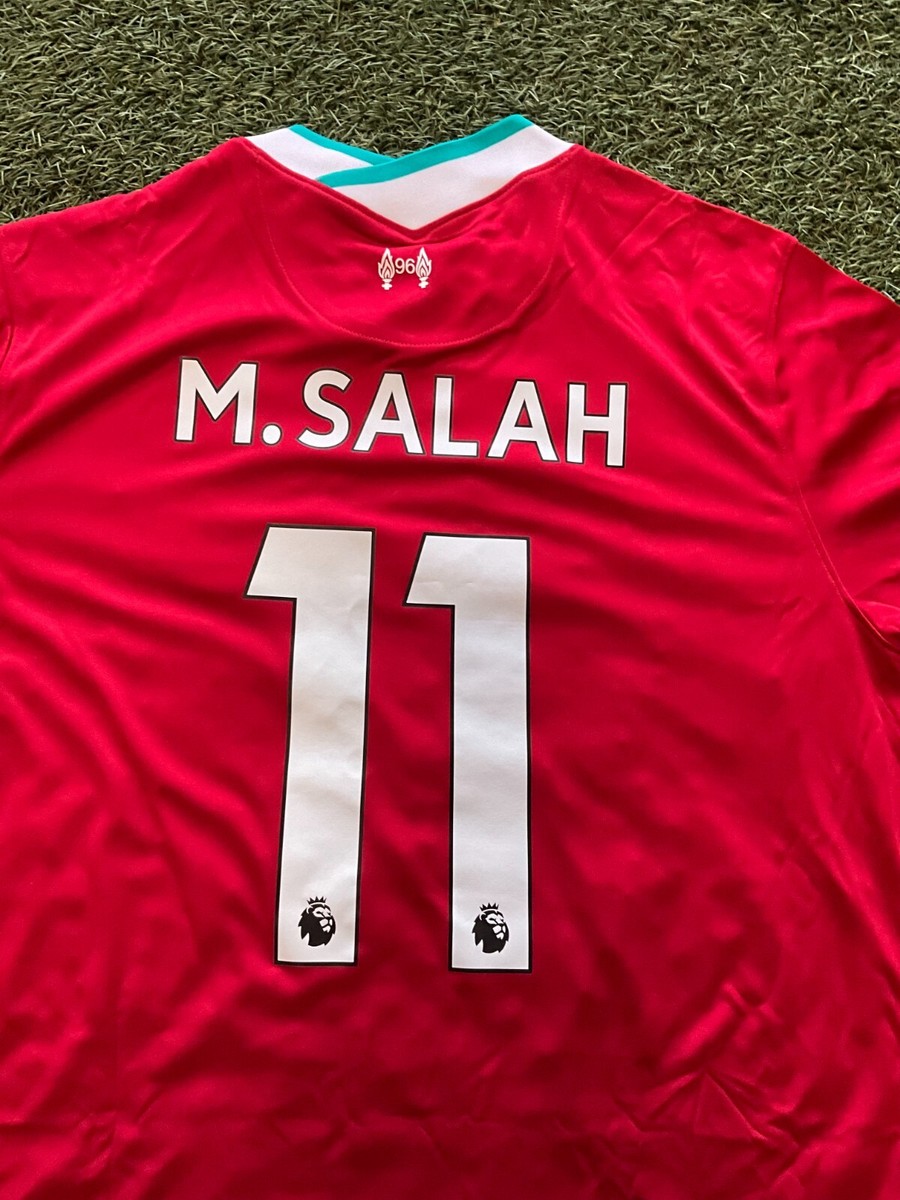 Nike Liverpool Men's Home Jersey 20/21 Legend M.Salah #11 - Red | eBay