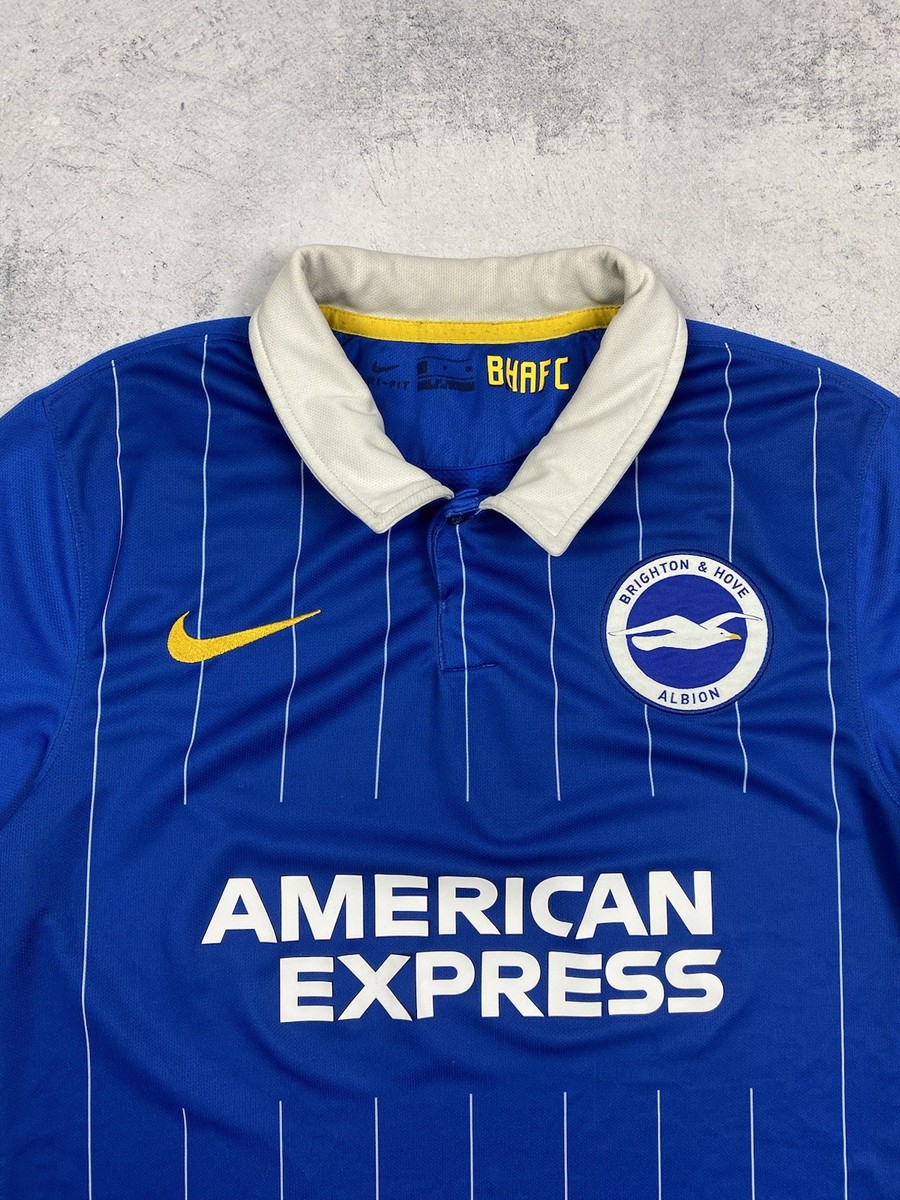 Nike Brighton & Hove Albion Football Shirt Soccer Jersey Home