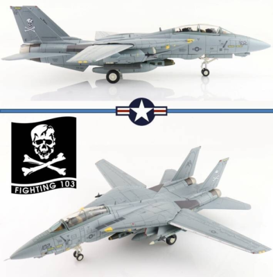 Hobby Master 1/72 HA5251 F-14B Tomcat USN VF-103 Jolly Rogers, USS