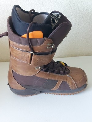BURTON FREESTYLE Men 10 Brown Saddle Leather Snowboarding Boots