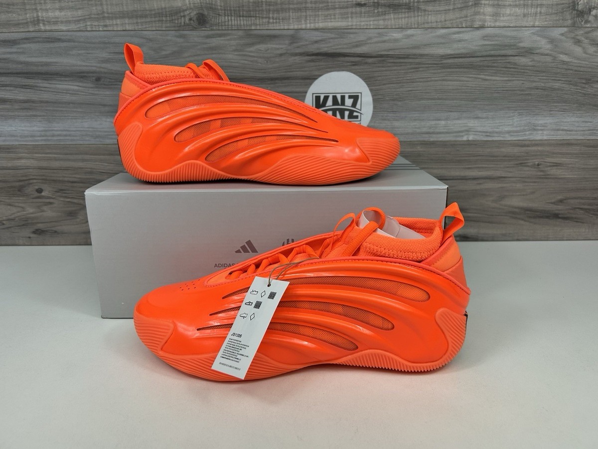 Adidas Harden Volume 9 'Solar Orange' Black Basketball (JS1305