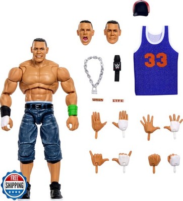 Mattel WWE Ultimate Edition John Cena 6-inch Action Figure and