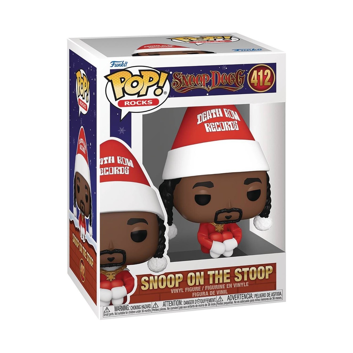 Pop! Rocks Snoop Dogg: Snoop on a Stoop #412 Vinyl Figure Funko in