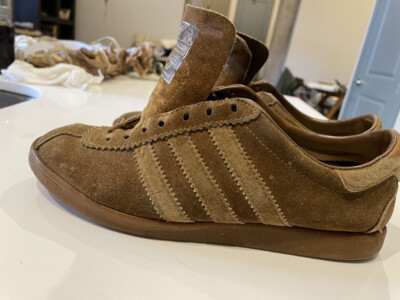 Vintage Adidas Tobacco Shoes 1970's Made in France | eBay