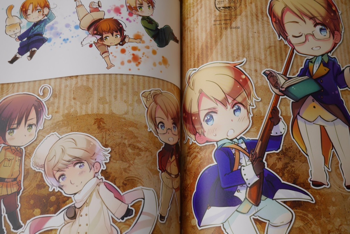 JAPAN Hidekaz Himaruya: Hetalia Axis Powers Art Book 2 