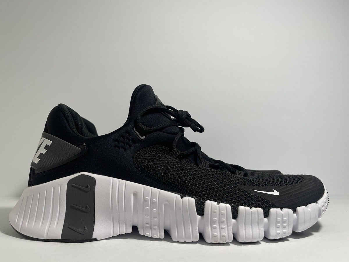 Nike Free Metcon 4 CT3886-010 Men's Black/White Training Shoes