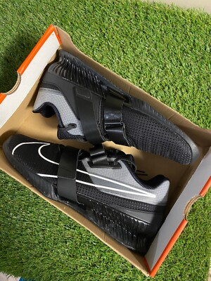 Nike Romaleos 4 Weightlifting Training Shoes Black White CD3463