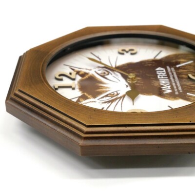 Wachifield Pendulum Clock Neko no dayan Japan Cat Clock Kawaii | eBay