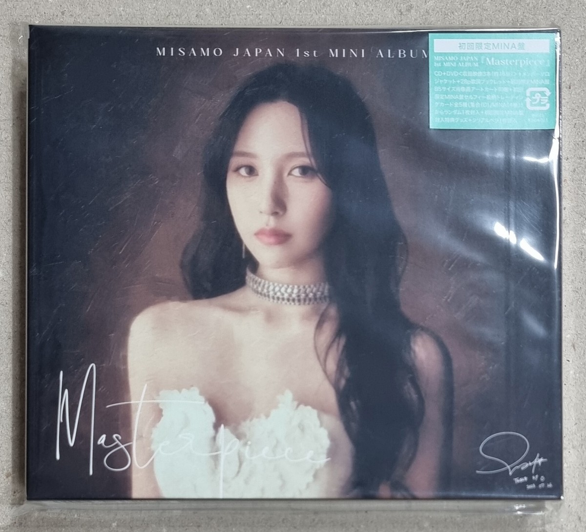 MISAMO TWICE Masterpiece JAPAN First Limited Edition K-POP CD +