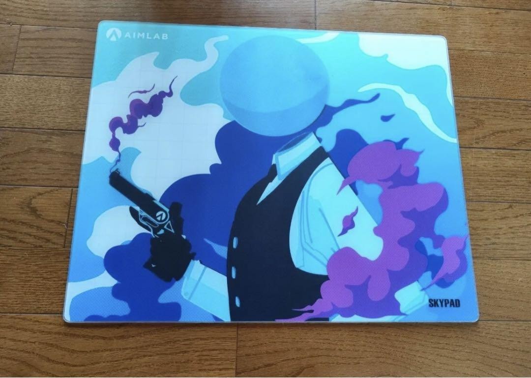 SkyPad 3.0 Limited Drop AimLab Edition Glass Mouse Pad Used | eBay