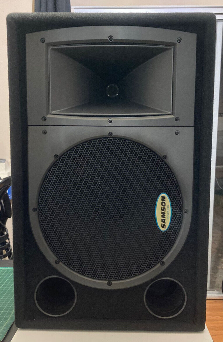 Samson RS12M Resound PA Speakers 12