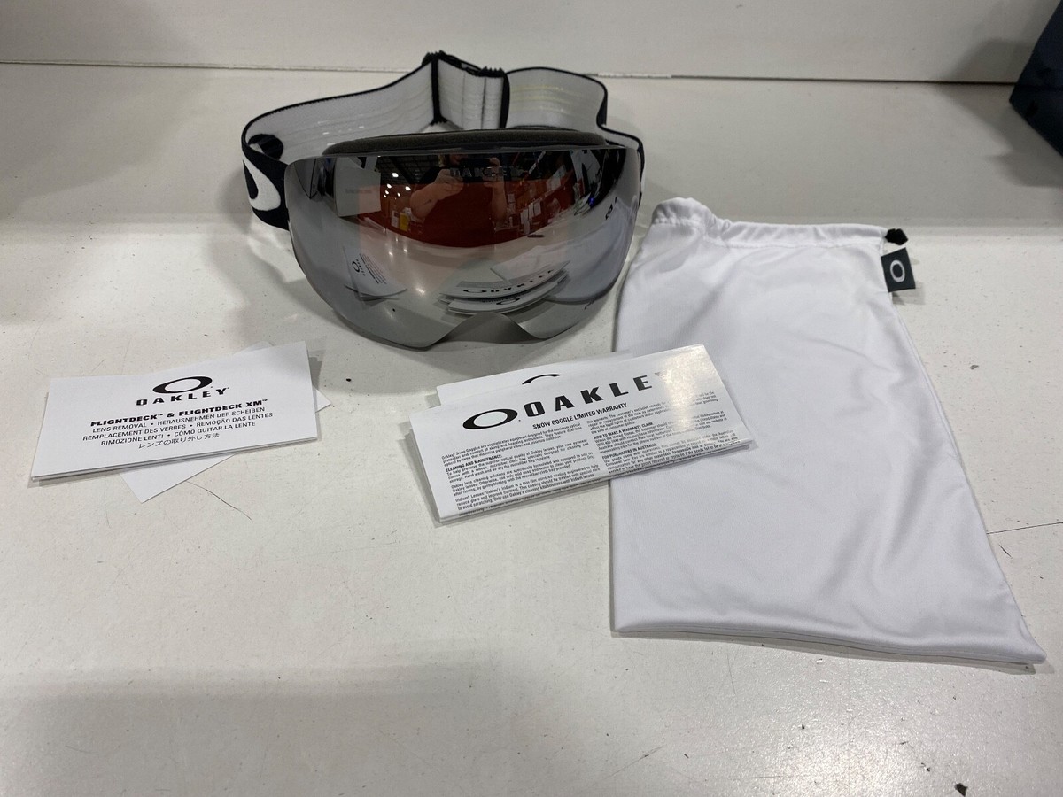 Oakley Flight Deck XM Unisex Adults Snow Goggle - Matte Black