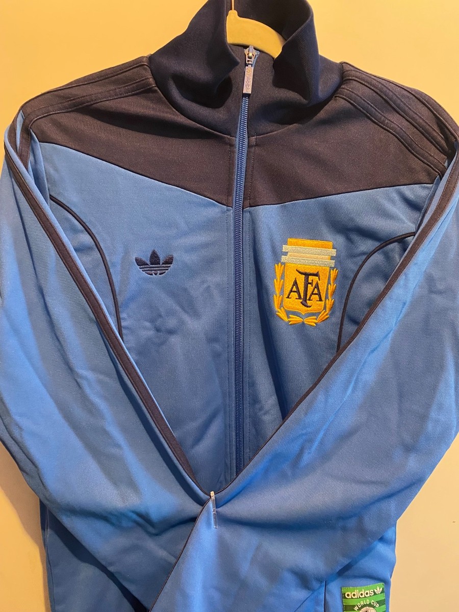 Adidas Argentina Track Top Jacket World Cup 1978 | eBay