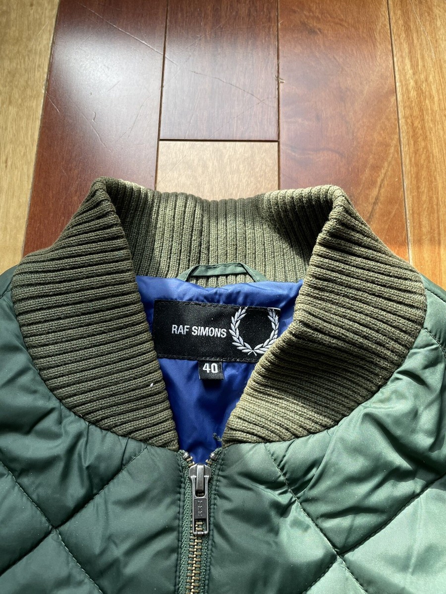 Fred Perry x Raf Simins Bomber Jacket | eBay