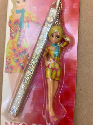 TAKARA Neo Licca Strap 3 Retro Keychain Re-Ment Licca-chan Neo