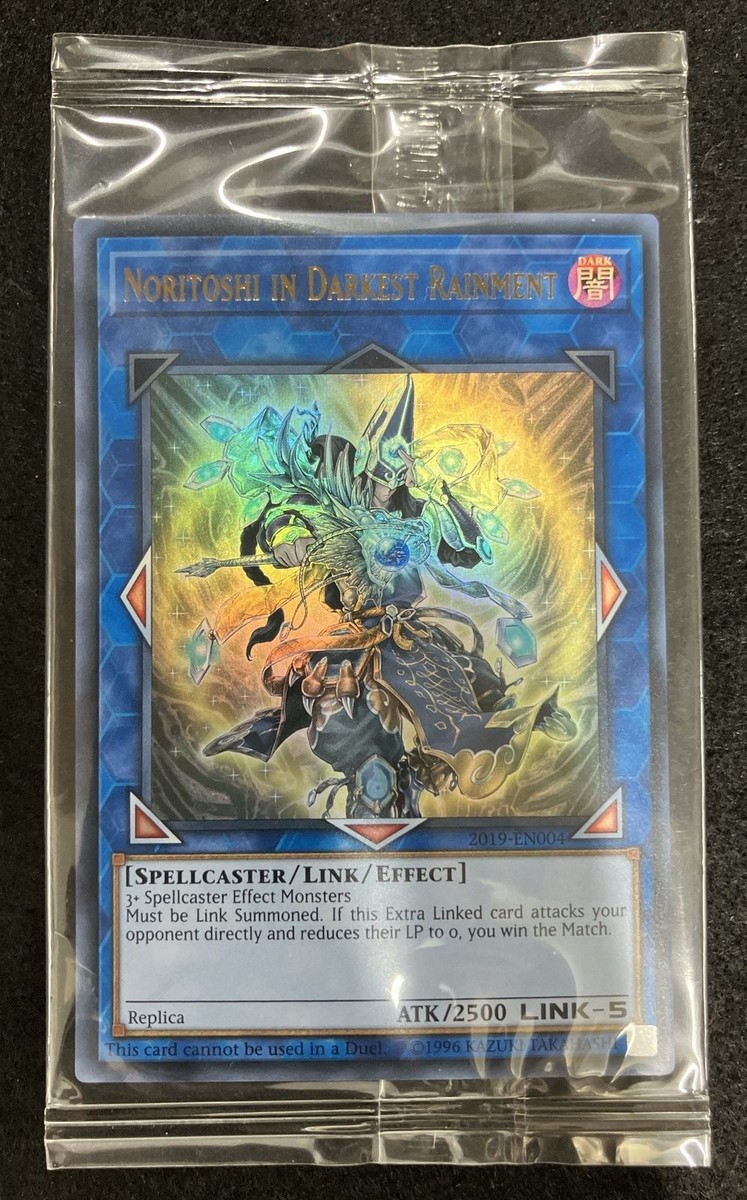 Yugioh Card English Noritoshi In Darkest Rainment 2019-EN004 WCS