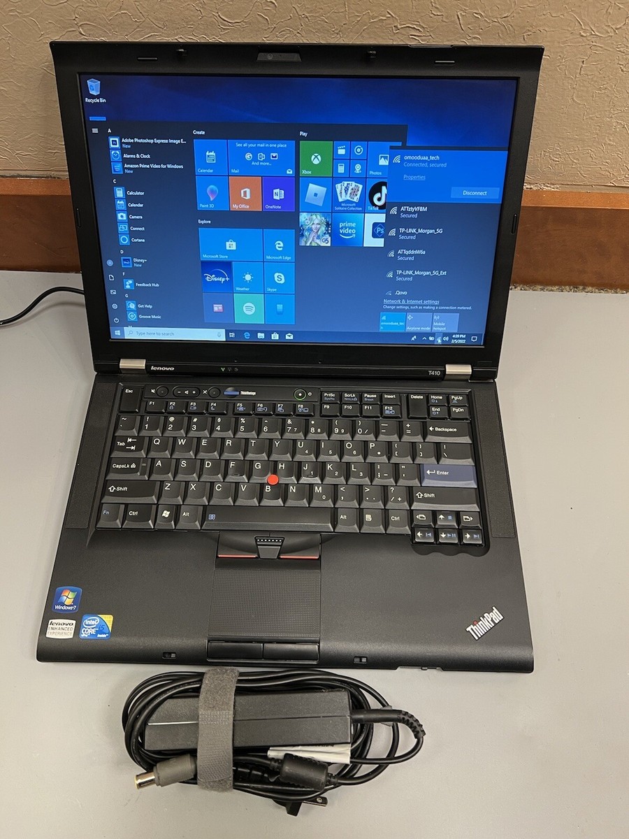 Lenovo thinkpad T410 Core i5 M 520 2.40GHz 4GB RAM 320GB HDD