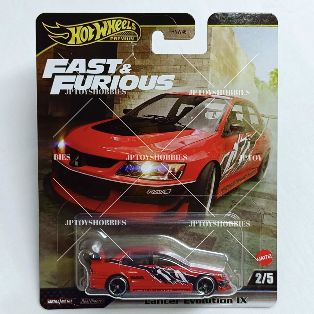 Hot Wheels Premium Fast & Furious Mix - Complete Set of 5, Honda