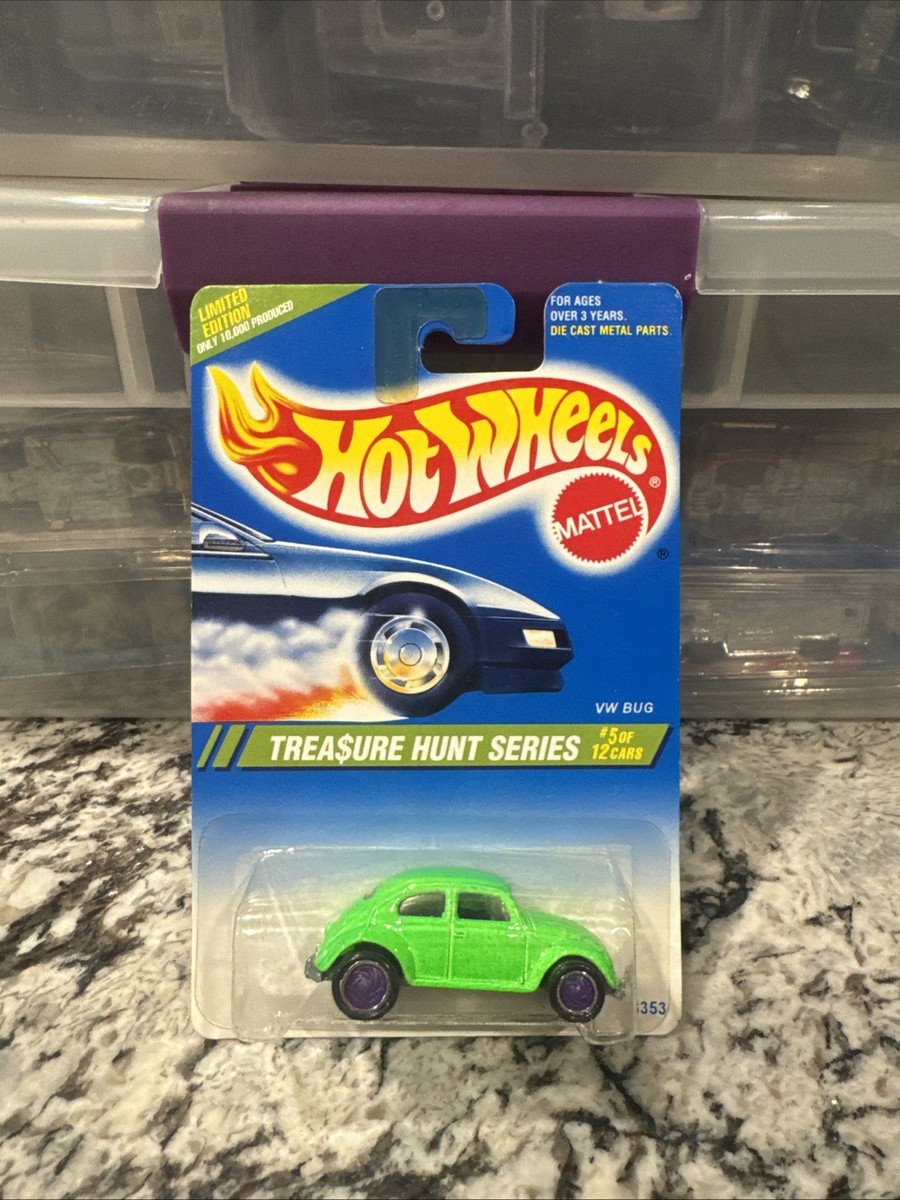 1995 HOT WHEELS TREASURE HUNT VW BUG - Incredible Condition VNMT