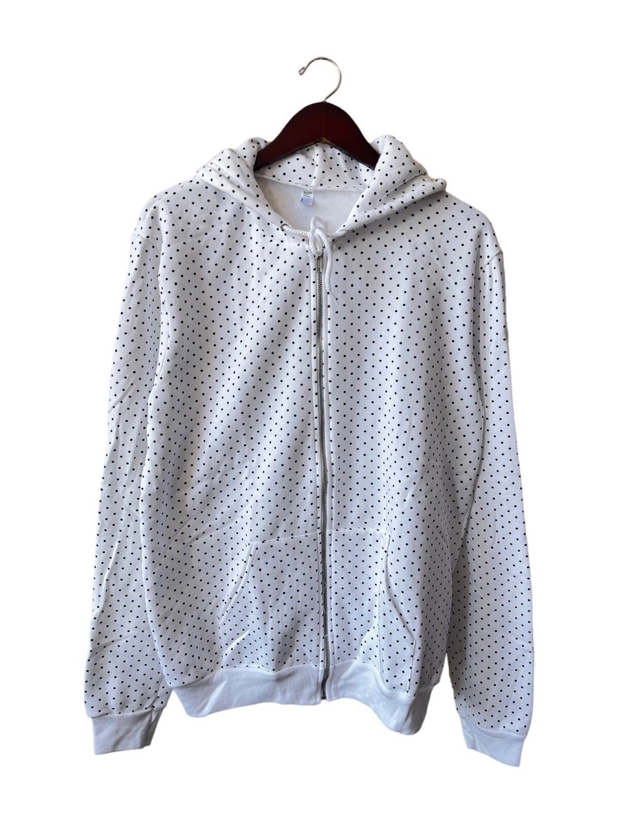 OG american apparel flex fleece zip hoodie mens size large NWOT