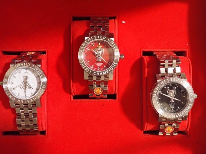Manchester United 1999 Triple Crown Treble Commemorative Stainless