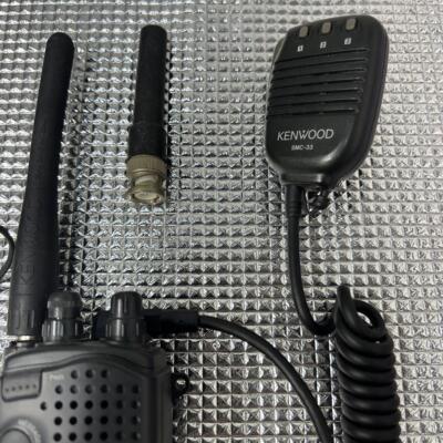 KENWOOD TH-F8 Transceiver with 430MHz microphone and headset | eBay