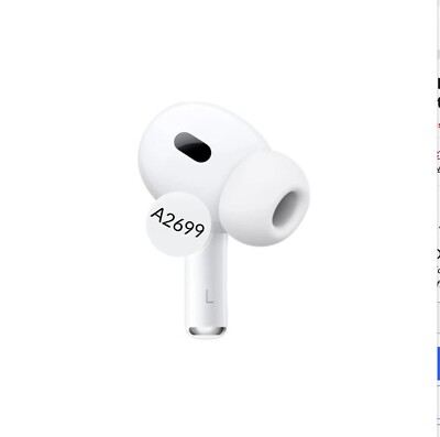 For Apple Airpods Pro 2nd Gen Genuine Replacement - Left Side Only