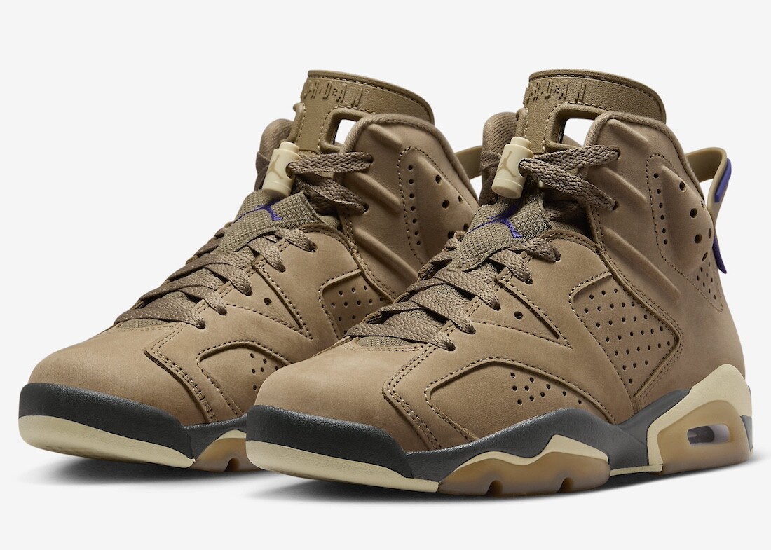 Nike Air Jordan 6 Retro Gore-Tex Brown Kelp FD1643-300 Womens New