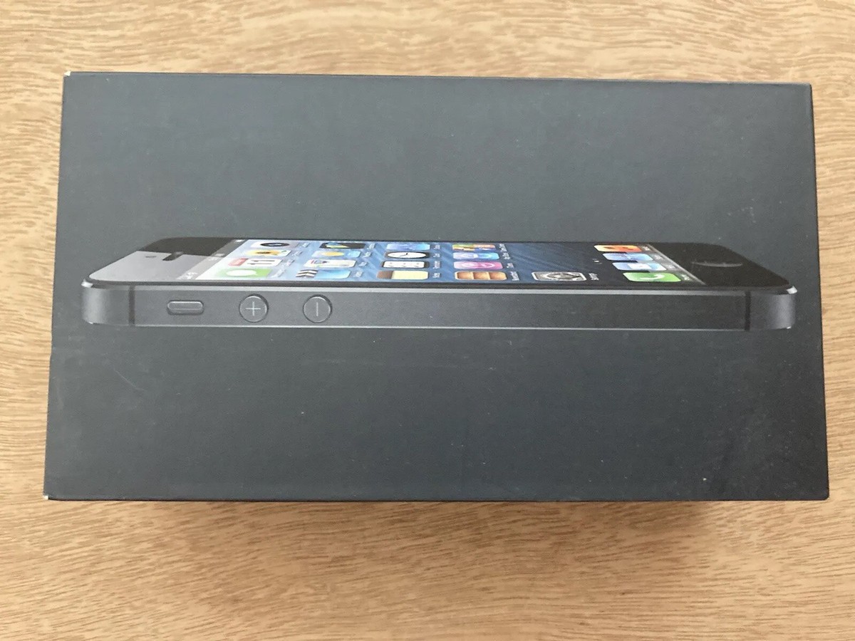 The ORIGINAL BOX For An Apple iPhone 5 Box ONLY! No Apple iPhone 5