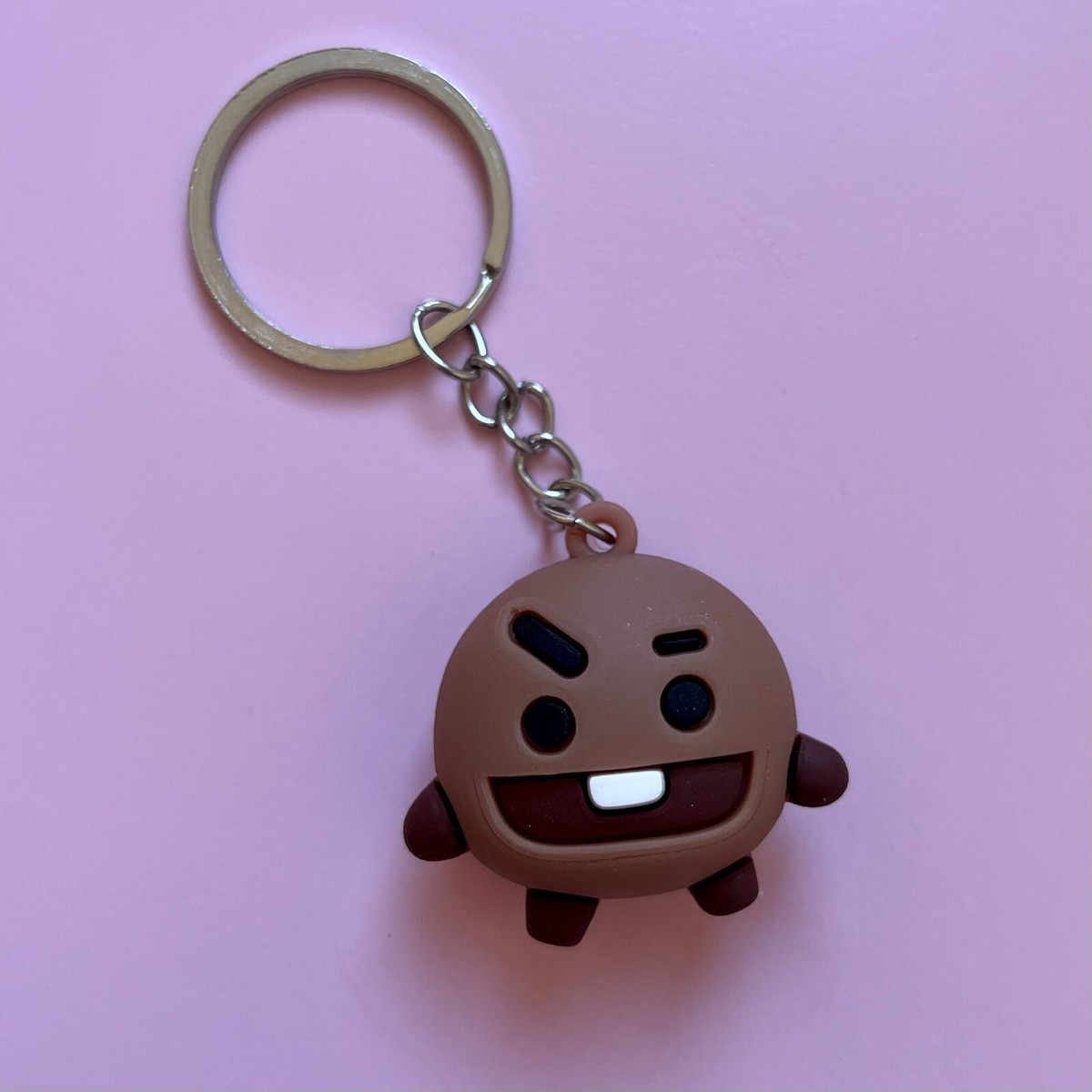 BT21 Shooky figure mascot keyring. BTS SUGA, Yoongi. Bangtan, ARMY
