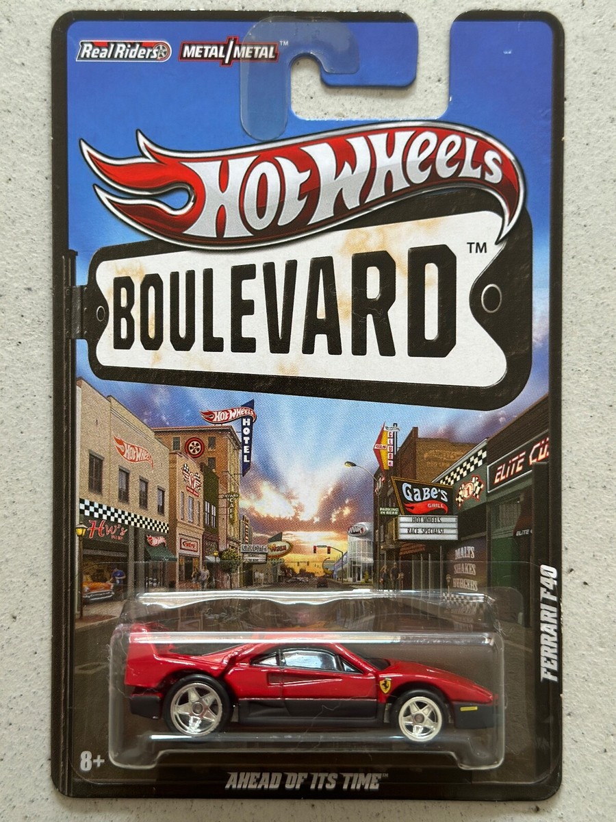 2011 Hot Wheels Boulevard FERRARI F40 Ahead of its Time Real