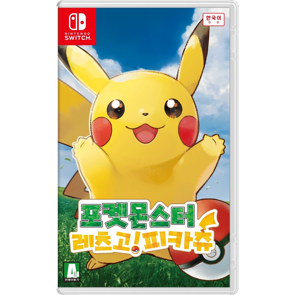 Switch Pokemon Let's Go Pikachu [Korean Version] English + Multi