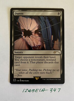 mtg 強迫/Duress arcane コラボ 479 4枚セット sld