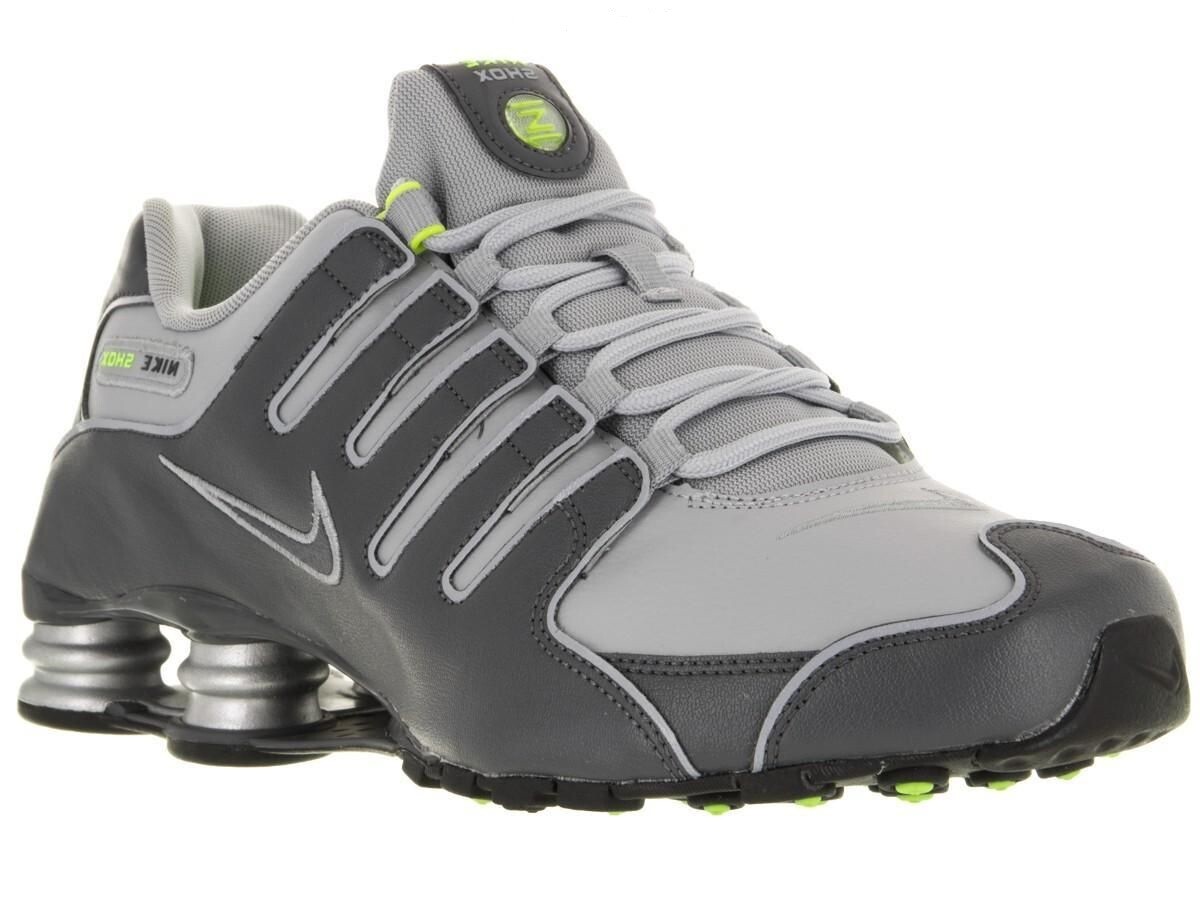 Nike Shox NZ Dark Grey Wolf Grey 378341 009 Mens Sz 8 Running