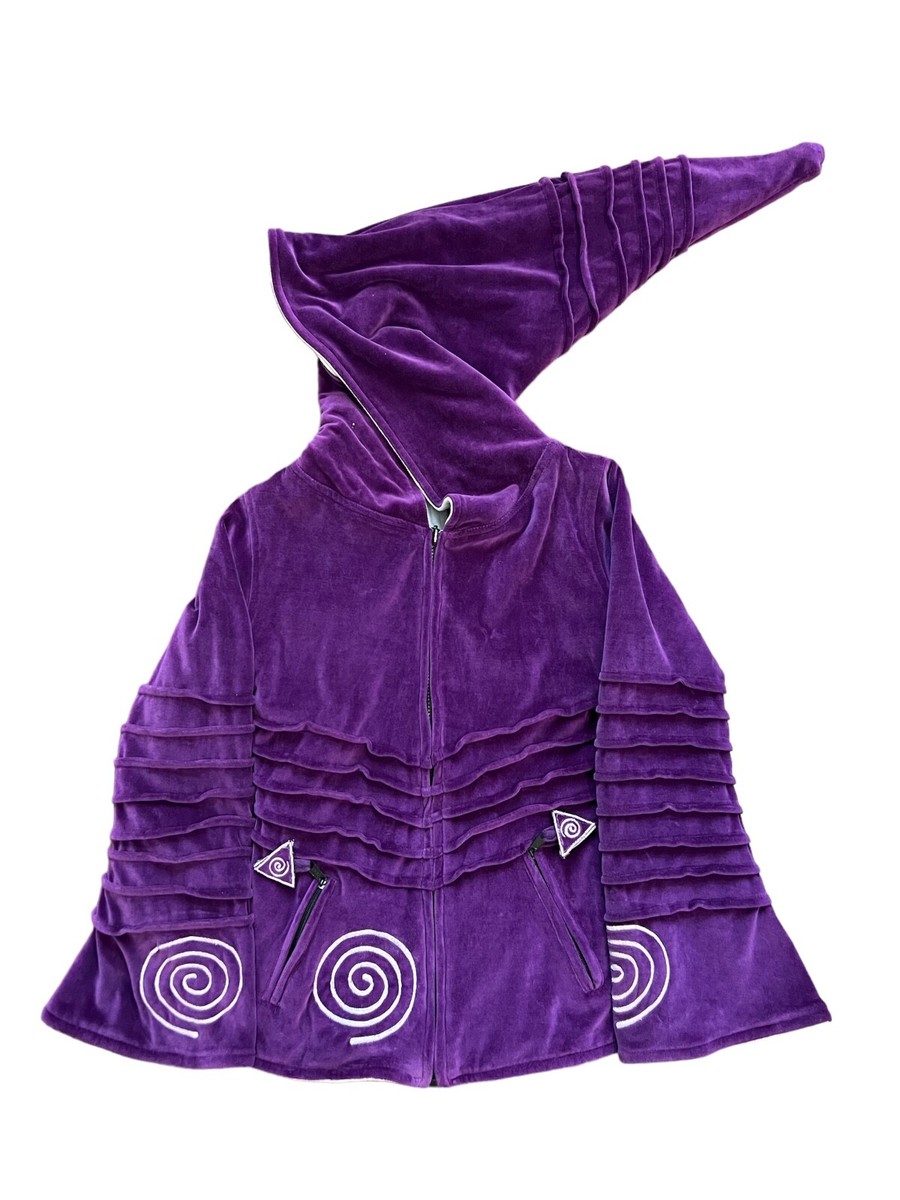 Rare Avant Garde Y2K Opium Wizard Zip Hoodie Grail Hype S Womens