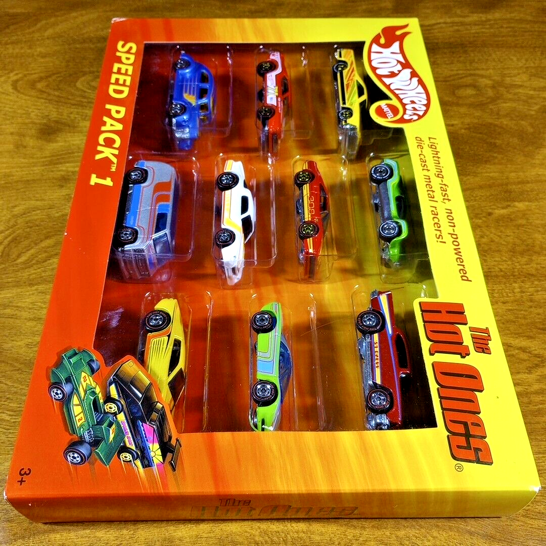 Hot Wheels The Hot Ones Speed Pack 1 Redline Chase Ferrari El
