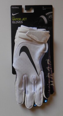Nike Vapor Jet 6.0 Football Gloves Adult Unisex White/Purple