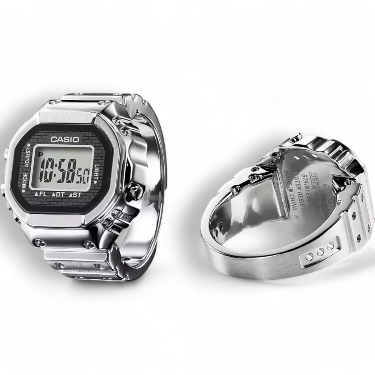 Casio Watch 50th Anniversary Casio Ring Watch CRW-001-1JR | eBay