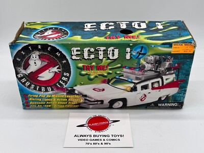 1997 Ecto-1 Complete w/ Box & Inserts Vintage Ghostbusters Extreme