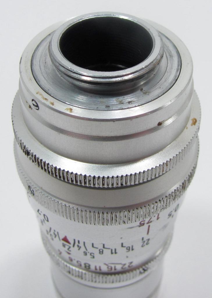 VTG Steinheil Munchen Cassar 2.8 36 mm Camera Lens & Shade Germany