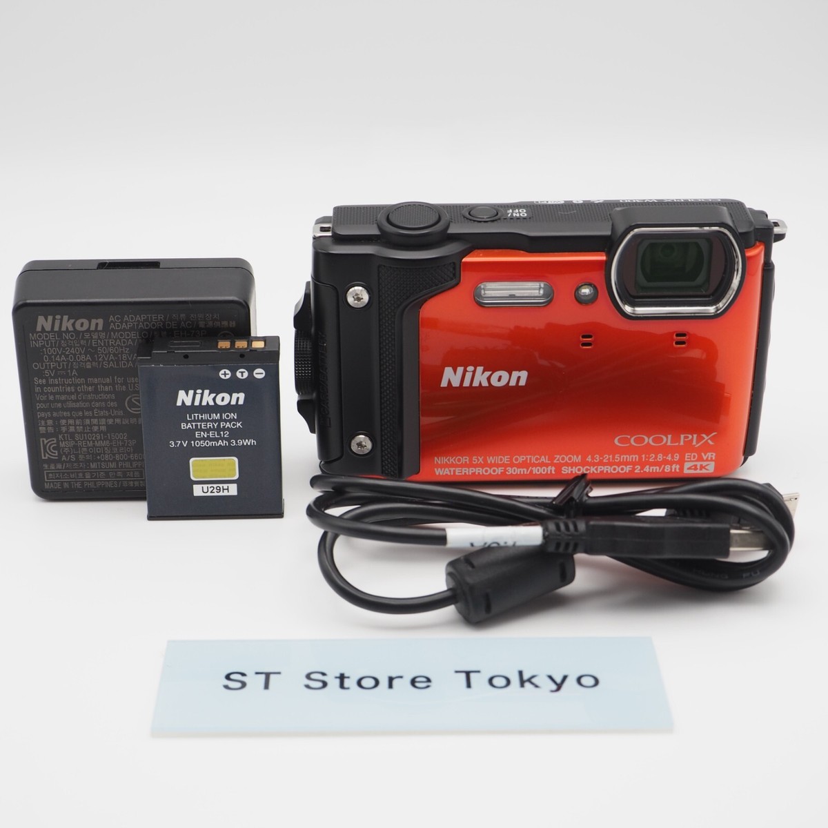 本体・バッテリーのみ Nikon COOLPIX W300 YELLOW ニコン COOLPIX W300