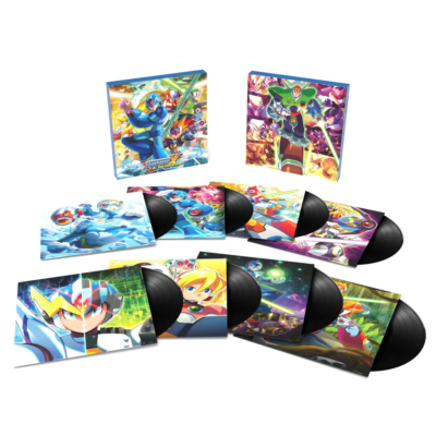 Mega Man X 1-8 The Collection Vinyl Record Soundtrack 8 LP Deluxe