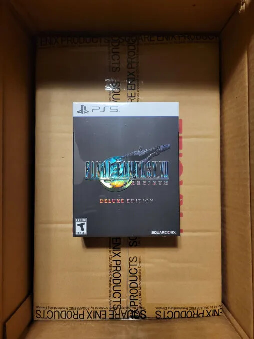 Final Fantasy VII Rebirth PS5 Collector's Edition New & Sealed
