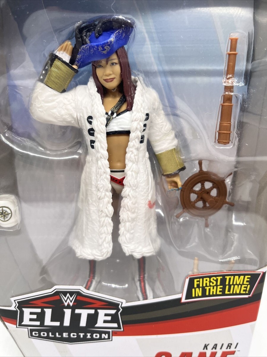 WWE Elite Kairi Sane Figure Series 73 First Time in Line Wrestling