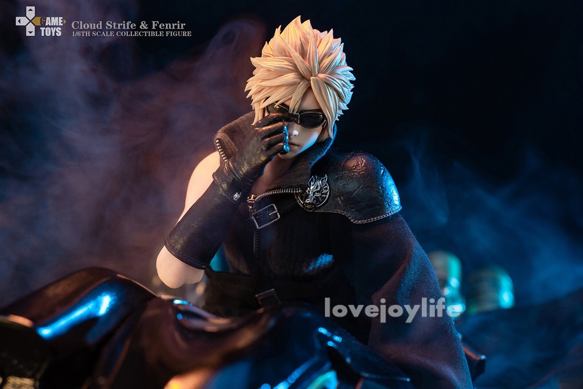GAMETOYS 1/6 Cloud Strife & Fenrir GT-006C Action Figure Deluxe