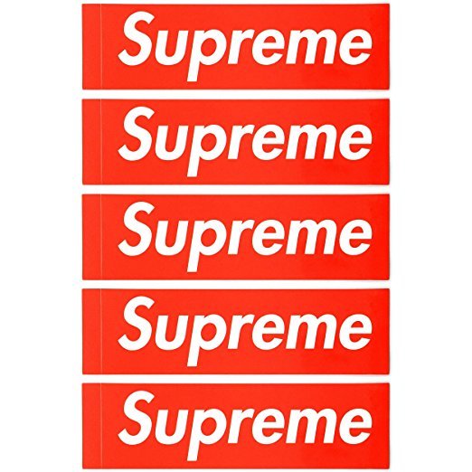 Supreme Red Box Logo Sticker 100% Authentic, *FREE SHIPPING* | eBay