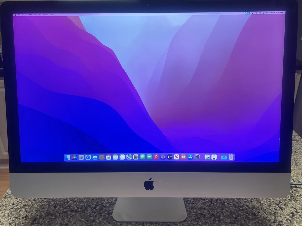 Apple iMac with Retina 5K display 2017 Release Year Apple Desktops